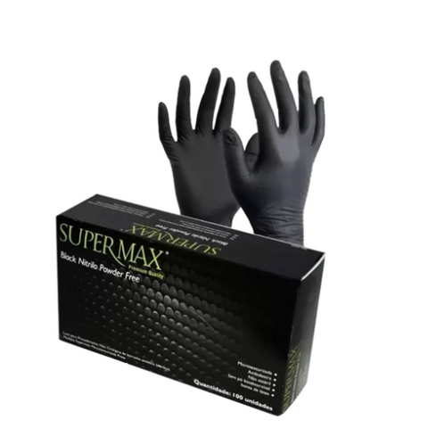 Nitrile Black Procedure Glove CX 100 Units 